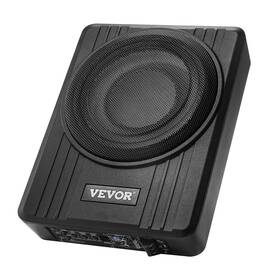 300w Vevor 197988482512 10 Inch Under Seat Car Subwoofer Slim Powered Car/truck System