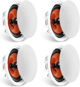 400w Vevor 744760003818 4 Pcs 8 Inch In Ceiling Speakers Flush Mount