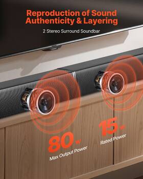 Lk-ss825-8 Vevor 80w Sound Bar 2.0 Ch Detachable Speakers Bluetooth Hdmi For Home Audio Lk-ss825-8 Vevor 80w Sound Bar 2.0 Ch Detachable Speakers Bluetooth Hdmi For Home Audio