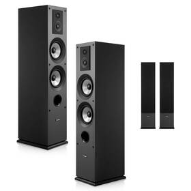 Vv-2502f Vevor Floorstanding Speakers 3-way Floor-standing Tower 145w Peak Pair