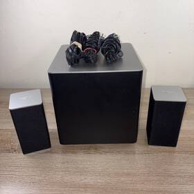 Wll7011-d113 Vizio 3851-d0 Wireless Subwoofer 2 Satellite Speakers Sb3851-co And Cables