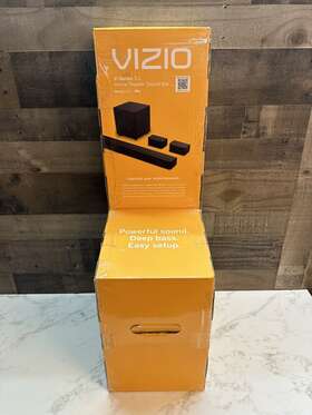 V514x-k6 Vizio 5.1 Channel Home Theater Sound Bar System With Dolby Audio-dmg Box V514x-k6 Vizio 5.1 Channel Home Theater Sound Bar System With Dolby Audio-dmg Box