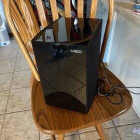 Vht215 Vizio Portable Home Theater Subwoofer Only Black Wireless With Power Cord