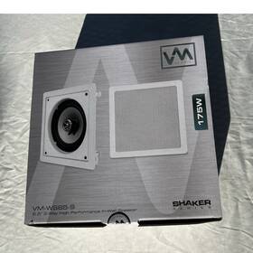 Vm-ws65-s Vm Audio 6.5 Inch 2.0 2-way Wired In-wall Speaker 175w White