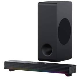 Vrbgify 761829666159 Bt 5.3 Sound Bar System With Subwoofer Rgb Light For Smart Tv 3. 1ch/pc