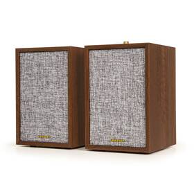 S200a-wa Walnut Crosley S200 Stereo Powered Bluetooth Speakers