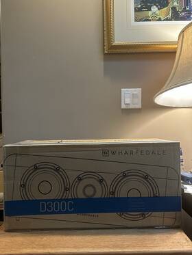 D300c Wharfedale Wharfedake Center Speaker White