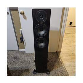Wh068316gja0093 Wharfedale Diamond 12.3 Floorstanding Speakers Pair 2.0 Channel Black Wood