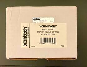 Xantech 042777311248 New Ships Free Vcir-i Ivory Matchmaker Speaker Volume Control With Ir Rec