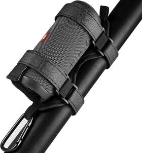 Xzch009 Xislet Speaker Holder For Bike With Carabiner Adjustable Golf Cart Black