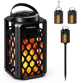 Xpoovv 356600099465 Outdoor Bluetooth Speakers Waterproof Portable Led Flame Speaker With Torch A