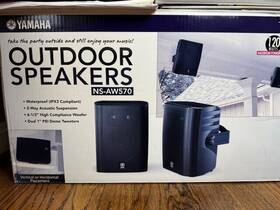 Ns-aw570 Yamaha 027108104591 Outdoor Speakers Black