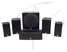 Ap2800blr Yamaha Great Surround Speaker Set Ns Front Rear Center Powered Subwoofer Sw012
