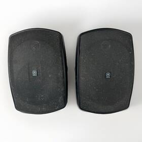 Ns-aw190 Yamaha Aw190 All-weather Outdoor Speaker - Pair Of 2 Black Speakers Only