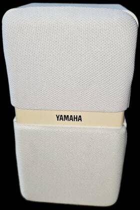 Ns-a325a Yamaha Speaker Single 2-way Stereo Bookshelf Satellite White Tested