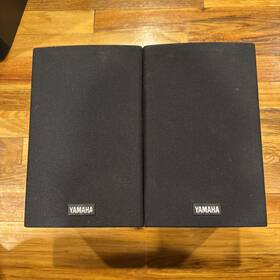 Ns-a427 Yamaha Speakers Pair - Tested And Working With Covers