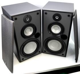 Ns-a60x Yamaha 3-way Large Bookshelf Speakers Black 70-140 Watt 6 Ohm 20 Inch Tall