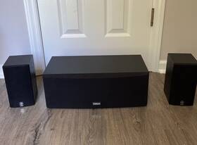 Ns-ap2800bls Yamaha Ns-ac2a Lot Of 3 Speakers 2 1 Tested Works No Cord