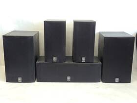 Ns-ap2800blc Yamaha Ns-ap2800 Set Of 5 1x Center 2x Front Surround Bookshelf Speakers