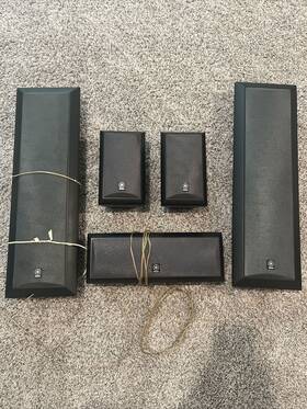 Ns-ap9500mpl Yamaha Ns-ap500mbl Ap9600blc Ap9600bls Speaker Lot Untested Ns-ap9500mpl Yamaha Ns-ap500mbl Ap9600blc Ap9600bls Speaker Lot Untested