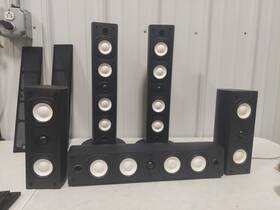 Ns-ap8805blc Yamaha Ns-ap8805blf Speakers With Ns-ap8805bls And Work #2184