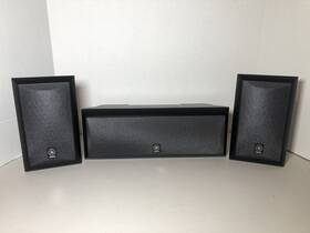 Ns-ap9600bl Yamaha Right Left Center Surround Speakers Matching Serials Set Of 3