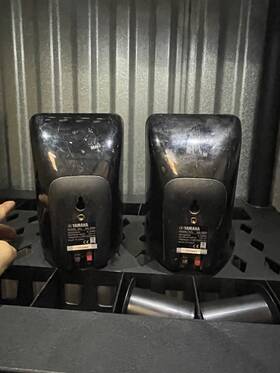 Ns-b20 Yamaha Pair Of Small Stereo Bookshelf Speakers - 100w Tested/working