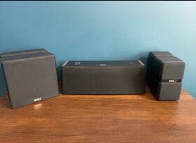 Ns-c110 Yamaha 5 Speaker Surround Sound Home Theater System Natural