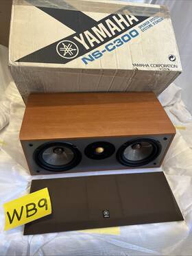 Ns-c300 Yamaha Center Speaker Tested With Oringinal Box Very Good Condition