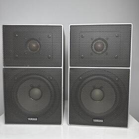 Ns-c5s Yamaha Vintage Silver Bookshelf Speakers Nippon Gakki Made In Japan