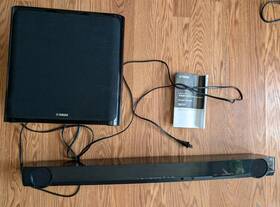 Yas-cu201 Yamaha Ns-wsw40 Yas-201 Soundbar Plus Subwoofer Ns-wsw0 Remote