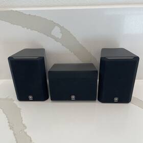 Nx-220p Yamaha Nx-c220 Surround Sound Speakers Set Of 3