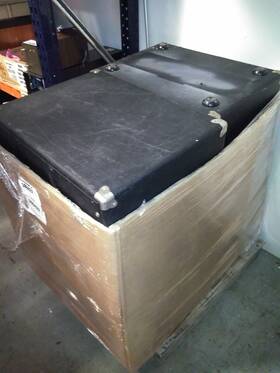 S4115h Yamaha Lot Of 2 Defective Vintage Pa Speakers As-is