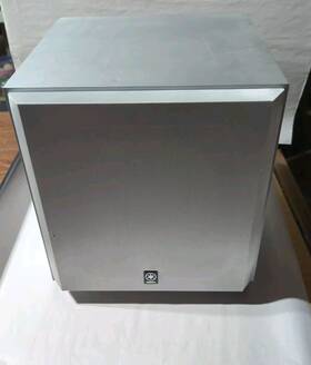 Sw-p3600 Yamaha 10 Inch Subwoofer Speaker Model Sl Home Theater Passive 120w Gray Sw-p3600 Yamaha 10 Inch Subwoofer Speaker Model Sl Home Theater Passive 120w Gray