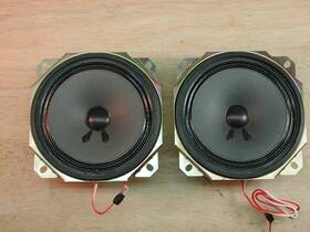 Xj840a0 Yamaha - 4 Inch Keyboard Speakers -made Japan Full Range Musical Instrument