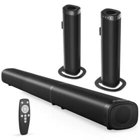 100w Yenjuty Sd03 Sound Bar For Smart Tv Bluetooth 5.3 Soundbar 2 In 1 Detachabl