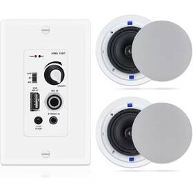 Yichuhaoxi 313045564544 Herdio 6.5 Inch Bluetooth Ceiling Speakers 320-watt With Wall Amplifier-for Home