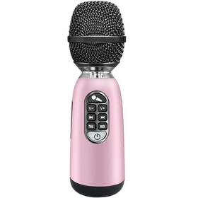 Yf73 Yofits 20w Wireless Bluetooth Mic Built-in Dsp Chip Dual-mic Duet Pink