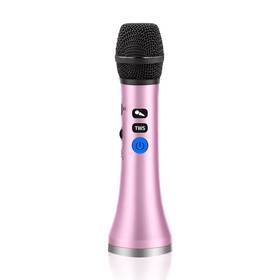 Yf79 Yofits 20w Wireless Bluetooth Dual Microphone Live Streaming Karaoke Pink