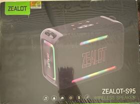 Zealot 925284312240 S95 120w Wireless Speakers Outdoor Portable Subwoofer Speaker Ipx 5 New