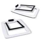 Sanyun SW601 Tilted Desk Speaker Stands 2-3 Inch For Pc Bookshelf Monitors Steel. Fixed Price $50.56.