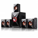 Befree Sound 5.1 Channel Bluetooth Surround Speaker System In Orange. Fixed Price $121.99.