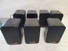 Lot Of (7) Audix PH-3S Bookshelf Speakers (4) Main, (3) Peripherals -no Cables. Fixed Price $109.95.