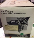 Nos Set Of Car Speakers- Infinity- Kappa 42 -4" Dual Cone Old School New Rare. Fixed Price $118.92.