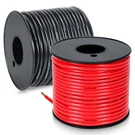 12 Gauge Electrical Wire, Red/black Each 150FT, Flexible Low Voltage Pvc Copper. Fixed Price $50.27.