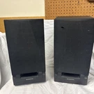 Vintage Soundesign Model 0687B Black 2WAY Bookshelf Speakers. Fixed Price $45.00.