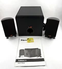 Klipsch Promedia 2.1 Thx Multimedia Speakers W/ Subwoofer & Manual Tested. Fixed Price $162.95.