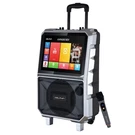 KB-85R Portable Karaoke Speaker, 14.1" Touchscreen, Wireless Microphone. Fixed Price $349.99.