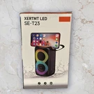 Xertmt Led SE-T23 Portable Bluetooth Speaker With Phone Holder. Fixed Price $39.99.