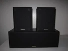 Kenwood CRS-157 Speaker System 2-REAR And Center Free Shipping. Fixed Price $49.95.